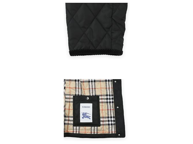 Burberry Casaco de nylon acolchoado para mulher Marrom - vista 4