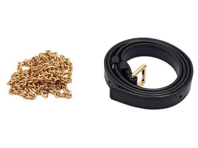 30 Montaigne Dior Montaigne Two-in-One Gürteltasche mit Schulterriemen und goldener Kette - Ansicht 11