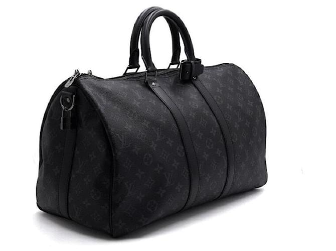 Louis Vuitton Monogram Eclipse Keepall Tote Bag und Schultertasche Mehrfarben - Ansicht 3