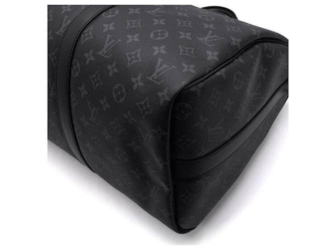 Louis Vuitton Monogram Eclipse Keepall Tote Bag und Schultertasche Mehrfarben - Ansicht 7