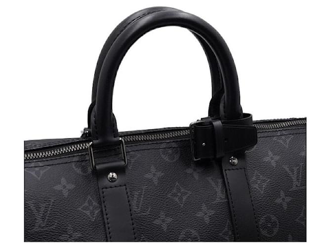 Louis Vuitton Monogram Eclipse Keepall Tote Bag und Schultertasche Mehrfarben - Ansicht 8