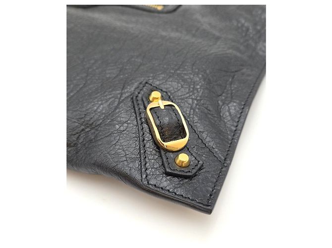 Balenciaga Clutch Classic Motor Black - vista 11