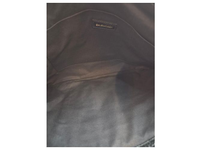 Balenciaga Clutch Classic Motor Black - vista 14