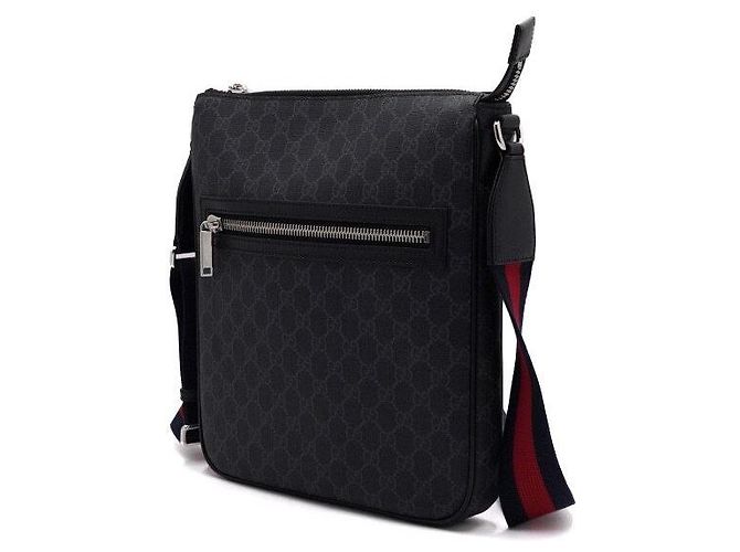 Gucci GG Canvas Messenger Bag Crossbody in Schwarz - Ansicht 2