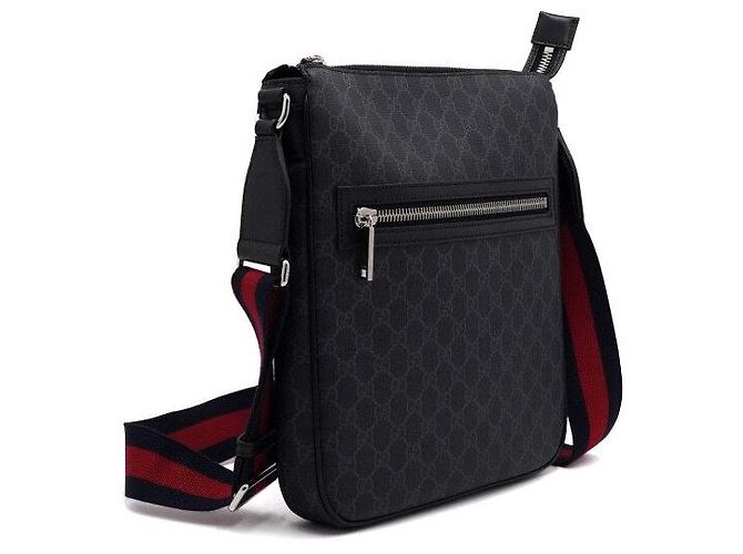 Gucci GG Canvas Messenger Bag Crossbody in Schwarz - Ansicht 3