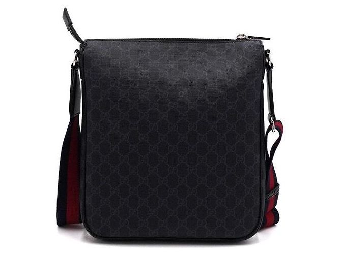 Gucci GG Canvas Messenger Bag Crossbody in Schwarz - Ansicht 4