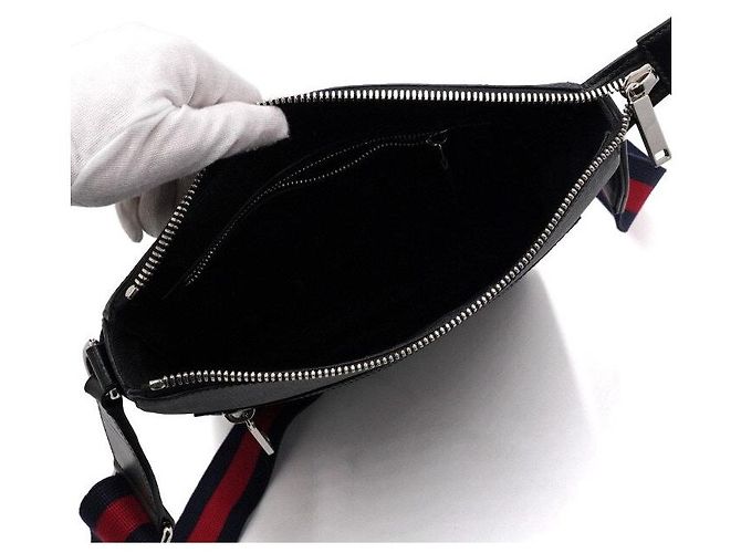 Gucci GG Canvas Messenger Bag Crossbody in Schwarz - Ansicht 5