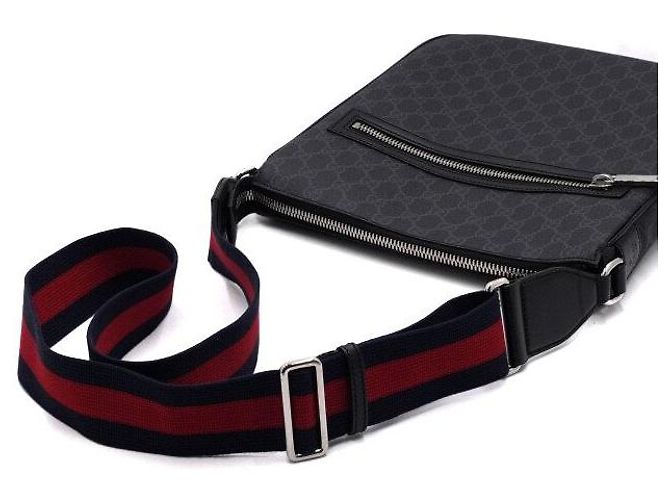 Gucci GG Canvas Messenger Bag Crossbody in Schwarz - Ansicht 9