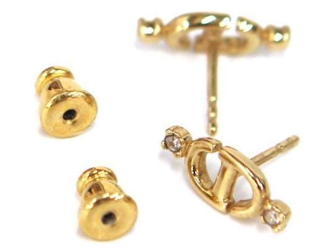 Dior Pendientes CD Gold Dorado - vista 4