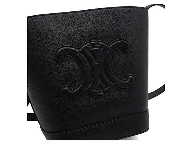 Céline Piccola borsa a secchiello e borsa a tracolla Nero - vista 7