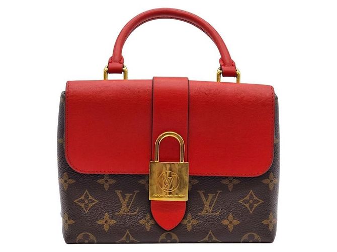 Louis Vuitton Saco Tote Monogram Vermelho - vista 5