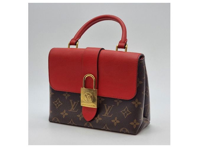 Louis Vuitton Saco Tote Monogram Vermelho - vista 6