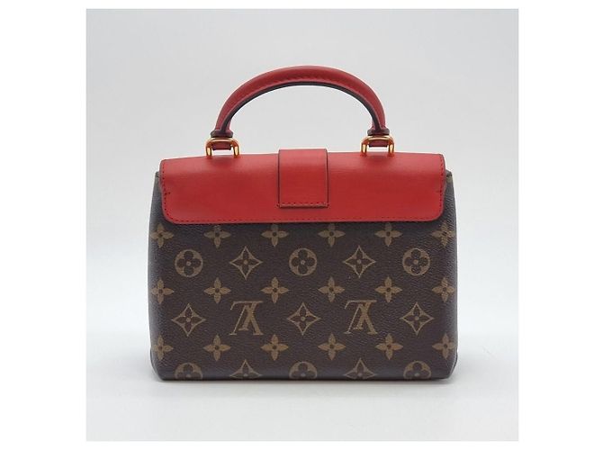 Louis Vuitton Saco Tote Monogram Vermelho - vista 9