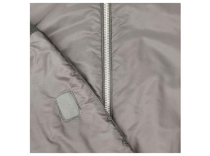 Prada Wollstrick-Cardigan mit Reißverschluss Schwarz - Ansicht 9
