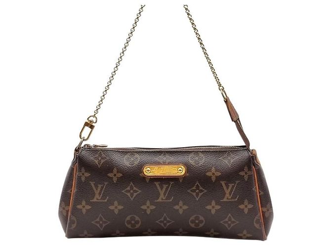 Louis Vuitton Monogram Eva Clutch Schultertasche Schwarz - Ansicht 5