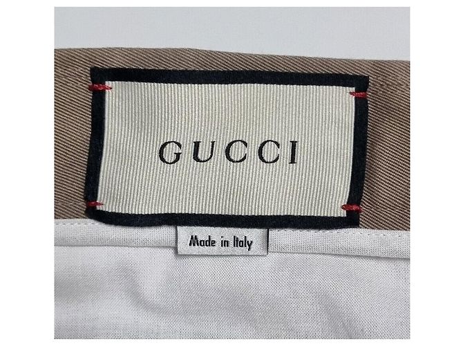 Gucci Pantaloni Detail Web Argento - vista 5