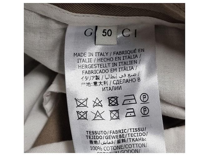 Gucci Pantaloni Detail Web Argento - vista 6