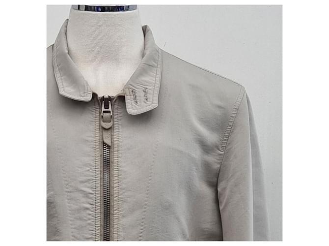 Tom Ford Giacca con zip in cotone e seta Multicolore - vista 5