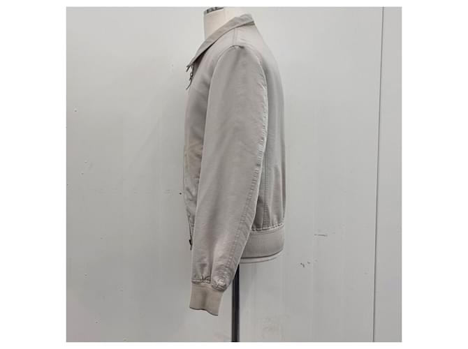 Tom Ford Giacca con zip in cotone e seta Multicolore - vista 7