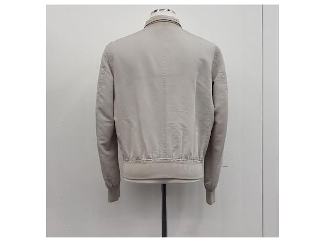 Tom Ford Giacca con zip in cotone e seta Multicolore - vista 8