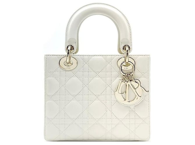 Dior Lady Tote Bag Small Latte - Unbenutzt Mehrfarben - Ansicht 2