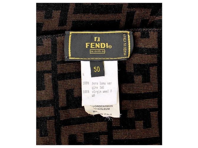 Fendi Bufanda Juka Castaño - vista 3