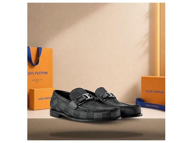 Louis Vuitton Major Loafer Graphite Braun - Ansicht 2