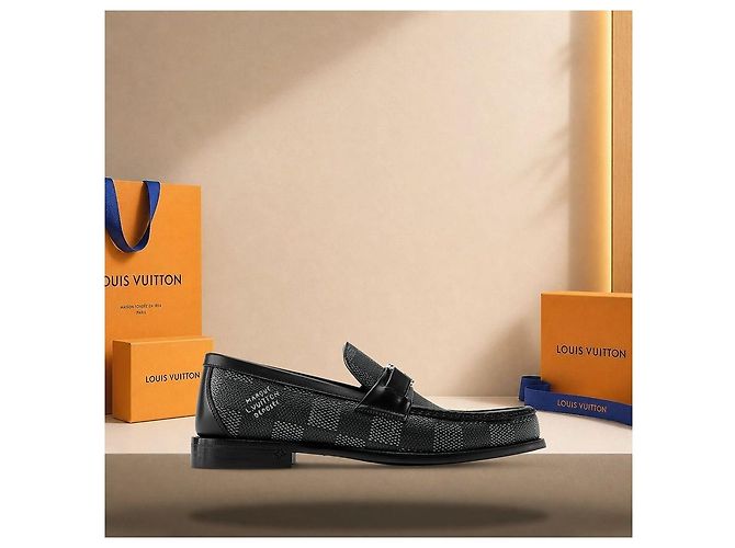 Louis Vuitton Major Loafer Graphite Braun - Ansicht 3