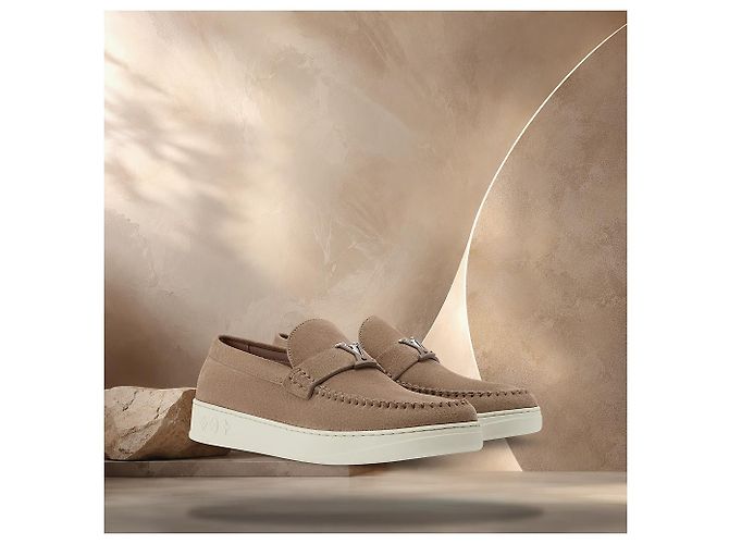Louis Vuitton Resort Loafer Beige Braun - Ansicht 2