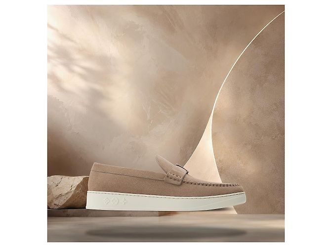 Louis Vuitton Resort Loafer Beige Braun - Ansicht 3