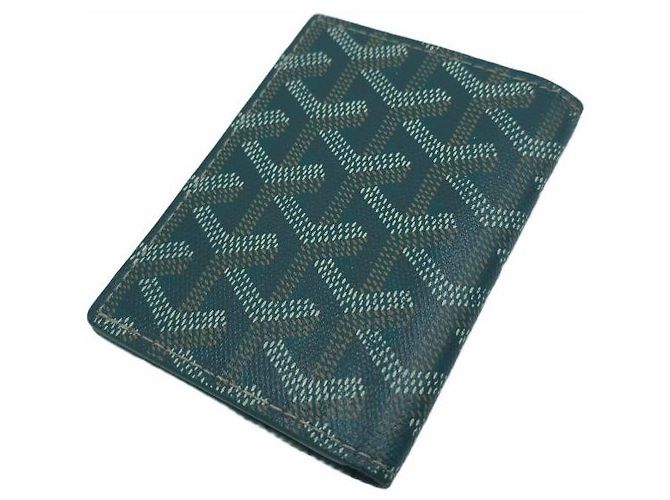 Tarjetero Saint-Marc Goyard Canvas Verde - vista 5