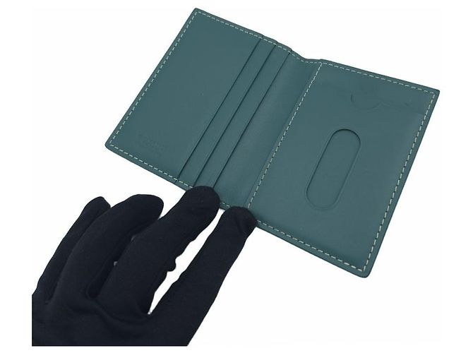 Tarjetero Saint-Marc Goyard Canvas Verde - vista 6