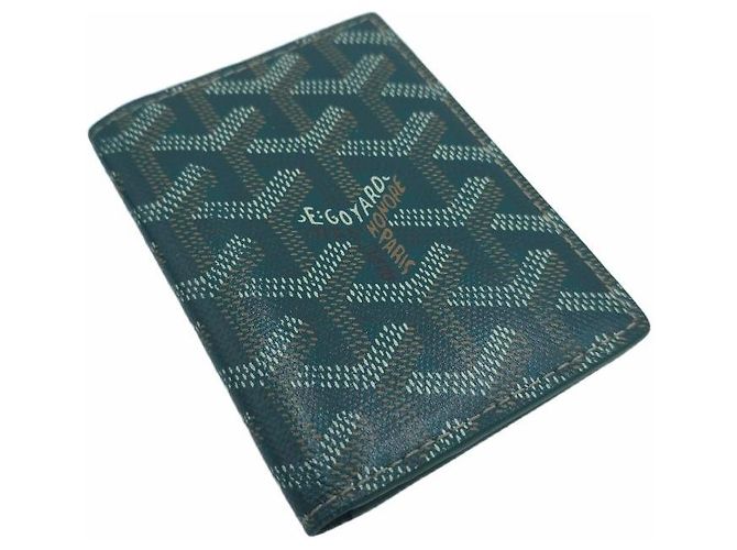 Tarjetero Saint-Marc Goyard Canvas Verde - vista 8