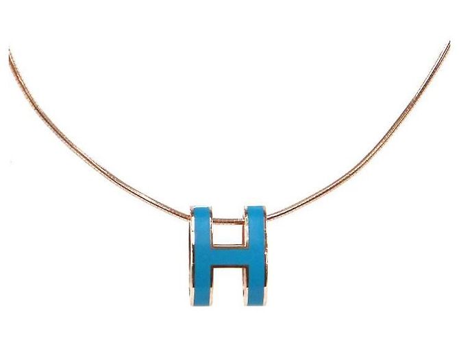 Hermès Collier Blue Pop Gold - vue 2