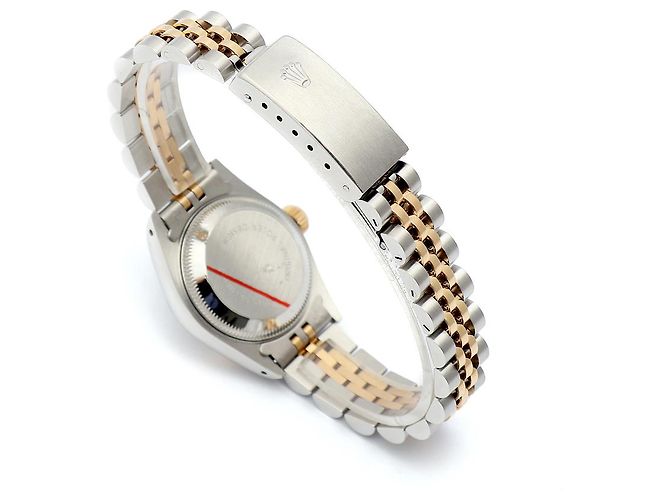 Rolex Orologio Combo Donna Datejust Quadrante Argento con Diamanti Aftermarket - vista 15