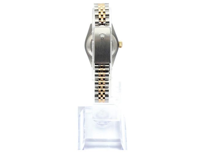 Rolex Orologio Combo Donna Datejust Quadrante Argento con Diamanti Aftermarket - vista 6