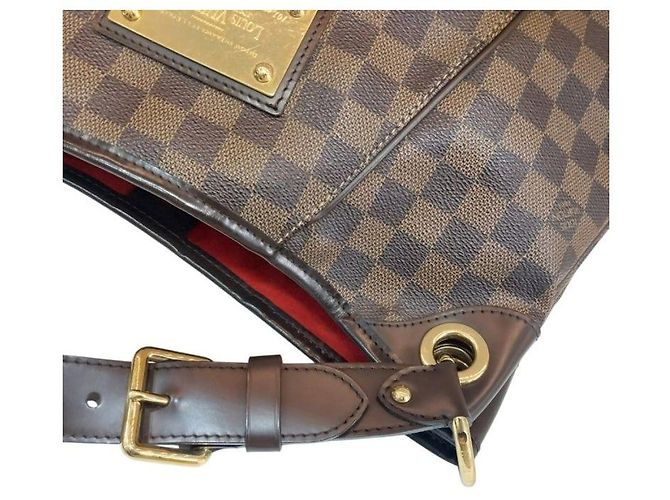 Louis Vuitton Borsa a tracolla Galliera PM Damier Ebene Marrone - vista 2