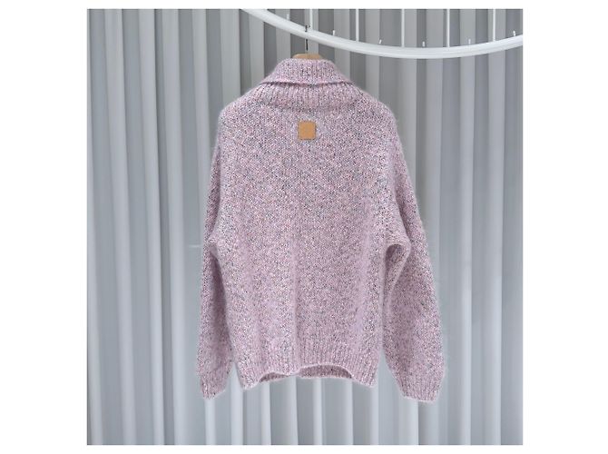 Louis Vuitton Giacca cardigan in tweed e mohair Grade/XL) Rosa - vista 4