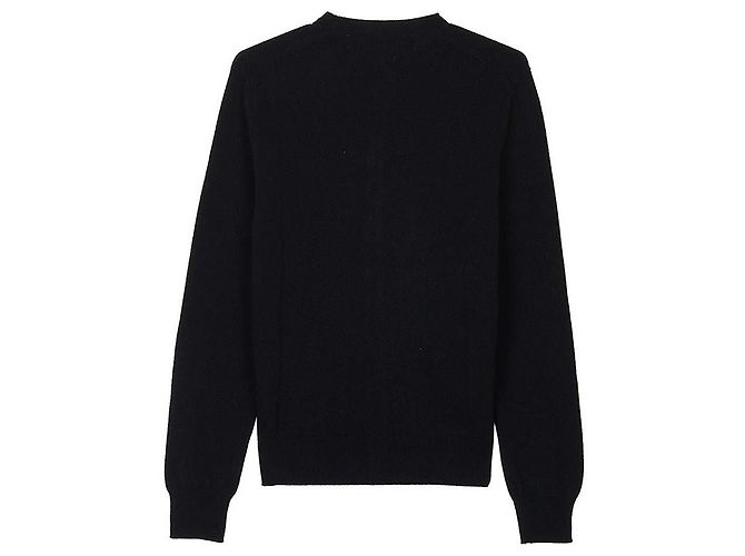 Comme Des Garcons Cardigan mit goldenem Herz-Patch - Ansicht 2