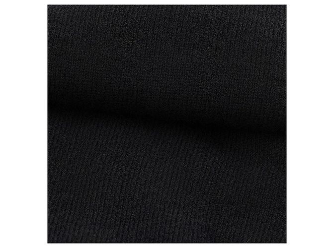 Comme Des Garcons Cardigan mit goldenem Herz-Patch Schwarz - Ansicht 5