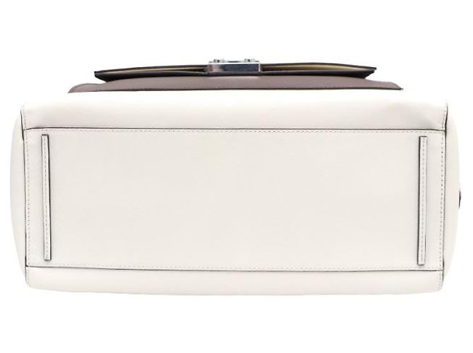 Tory Burch Borsa Tote e Borsa a Tracolla in Saffiano Bianco - vista 17