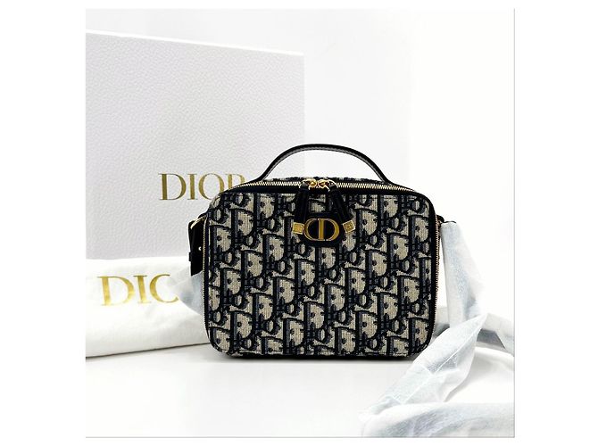 Dior Borsa a tracolla Oblique Montaigne Box Bag - vista 2