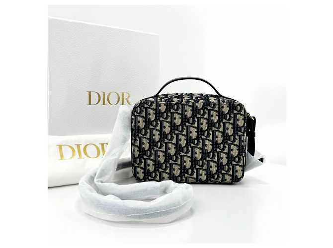 Dior Borsa a tracolla Oblique Montaigne Box Bag - vista 4
