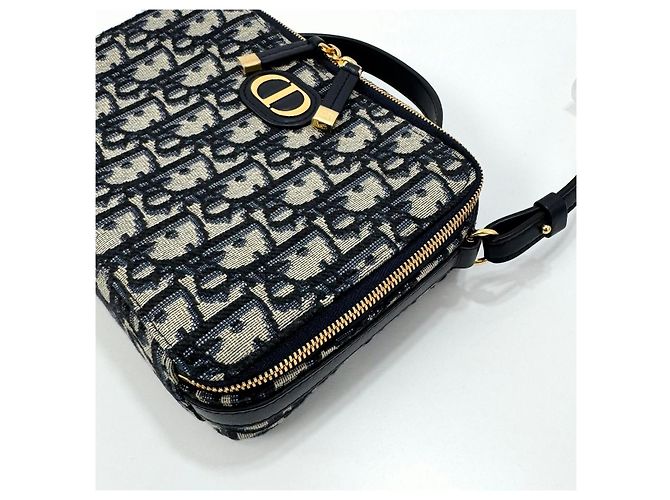 Dior Borsa a tracolla Oblique Montaigne Box Bag - vista 7