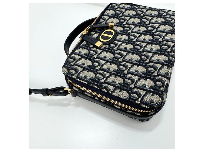 Dior Borsa a tracolla Oblique Montaigne Box Bag - vista 8