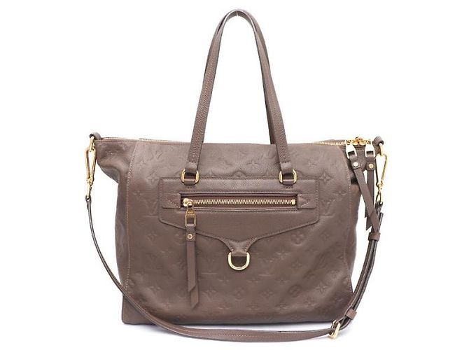 Louis Vuitton Borsa a mano e a tracolla Monogram Empreinte Lumineuses PM Marrone - vista 11