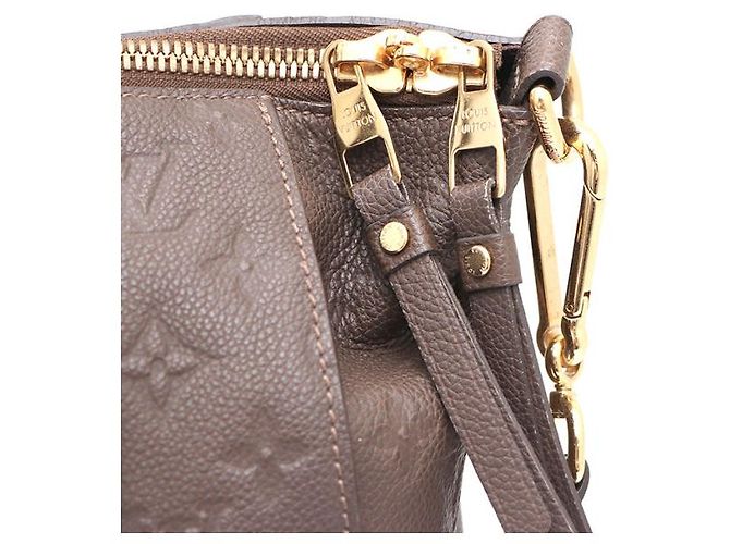 Louis Vuitton Borsa a mano e a tracolla Monogram Empreinte Lumineuses PM Marrone - vista 15