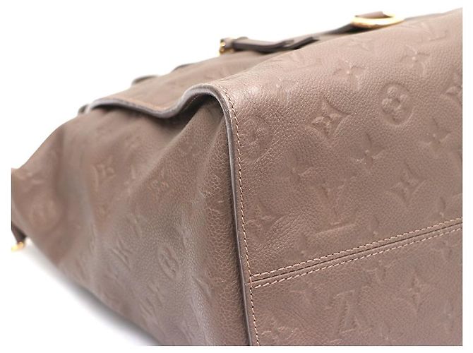 Louis Vuitton Borsa a mano e a tracolla Monogram Empreinte Lumineuses PM Marrone - vista 17