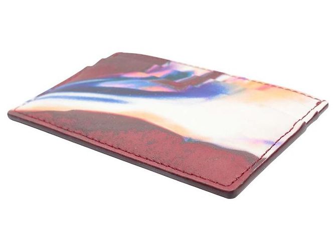 Alexander Mcqueen Multicolor Card Holder Black - view 3