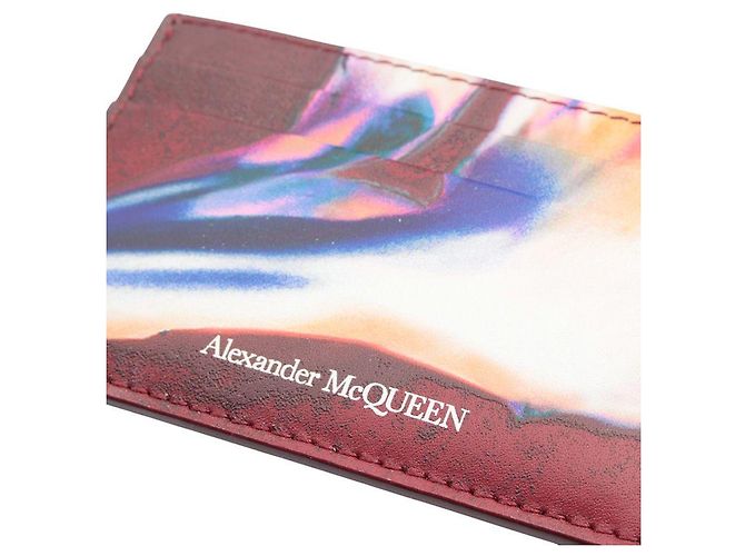 Alexander Mcqueen Multicolor Card Holder Black - view 4